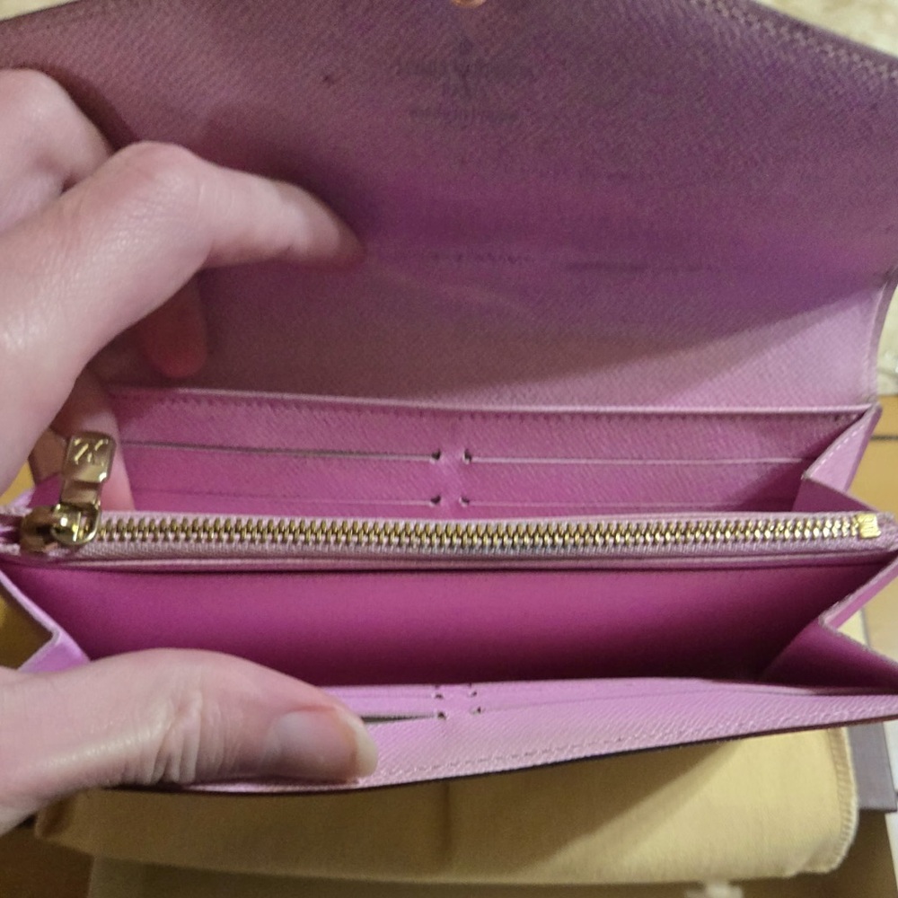 Louis Vuitton white & pink Murakami wallet with dust bag & box - Picture 6 of 17